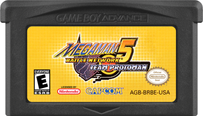 Mega Man Battle Network 5: Team Protoman - Cart - Front (North America) - 1000x574