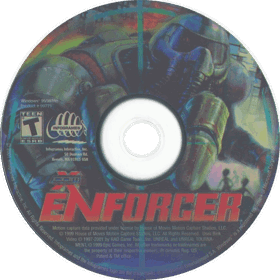 X-COM: Enforcer - Disc (North America) - 742x743