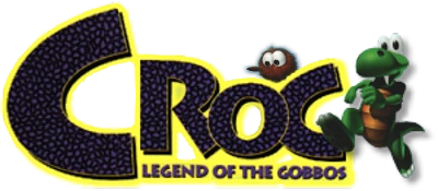 Croc: Legend of the Gobbos - Clear Logo (North America) - 400x175