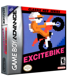 Classic NES Series: Excitebike - Box - 3D (United States) - 456x528