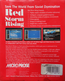 Red Storm Rising - Box - Back (Europe) - 1014x1262