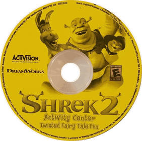 Shrek 2: Activity Center - Disc (North America) - 1264x1258