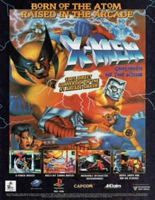 X-Men: Children of the Atom - Advertisement Flyer - Front (Australia) - 2073x2657