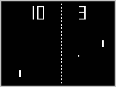 Pong - Screenshot - Gameplay (World) - 256x192