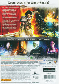 Dungeon Siege III - Box - Back (Germany) - 1012x1425