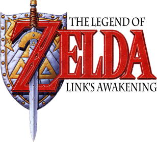 The Legend of Zelda: Link's Awakening - Clear Logo (North America) - 1094x995