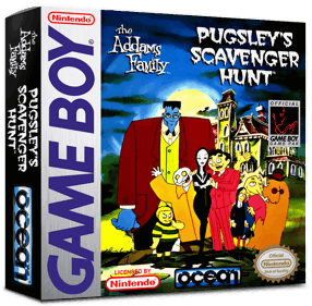 The Addams Family: Pugsley's Scavenger Hunt - Box - 3D (North America) - 1016x998