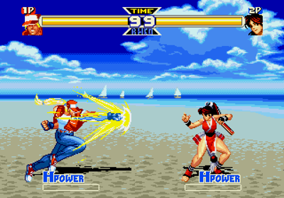 Real Bout Fatal Fury Genesis - Screenshot - Gameplay (World) - 640x448