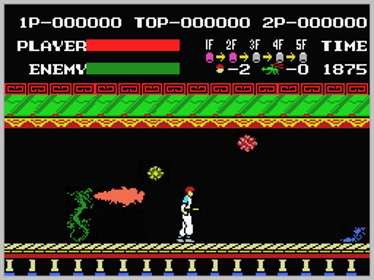 Kung-Fu Master - Screenshot - Gameplay (World) - 256x192