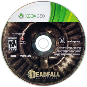 Deadfall Adventures - Disc (North America) - 952x952