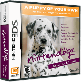 Nintendogs: Dalmatian & Friends - Box - 3D (North America) - 867x880