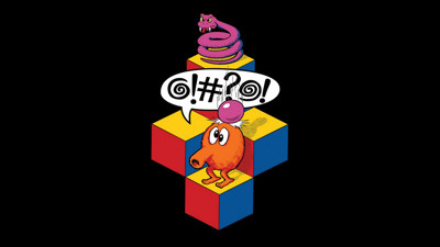 Q*bert - Fanart - Background (Japan) - 1920x1080