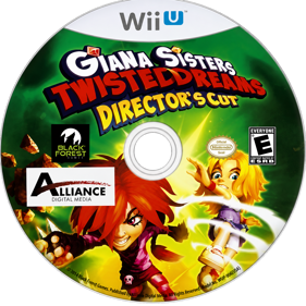 Giana Sisters: Twisted Dreams: Director's Cut - Disc (North America) - 1254x1254