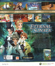 Eternal Sonata - Advertisement Flyer - Front (United States) - 1800x2170