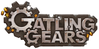 Gatling Gears - Clear Logo (World) - 1534x761
