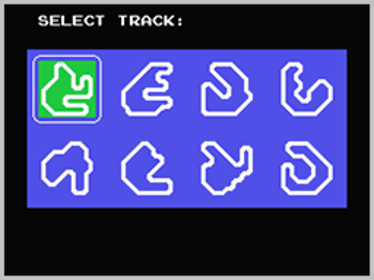 Burn Rubber - Screenshot - Game Select (World) - 256x192