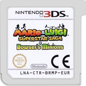 Mario & Luigi: Superstar Saga + Bowser's Minions - Cart - Front (Europe) - 360x360