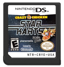 Crazy Chicken: Star Karts - Cart - Front (North America) - 571x600