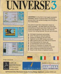 Universe 3  - Box - Back (Europe) - 670x800