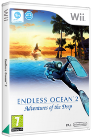 Endless Ocean: Blue World - Box - 3D (Europe) - 548x826