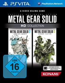 Metal Gear Solid HD Collection - Box - Front (Germany) - 1159x1485