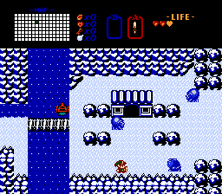 The Legend of Zelda: Perils of Darkness - Screenshot - Gameplay (World) - 256x224