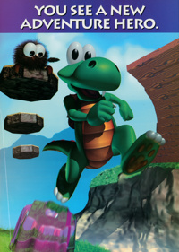 Croc: Legend of the Gobbos - Advertisement Flyer - Front (United States) - 1567x2200