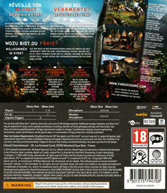 Far Cry 4 - Box - Back (Europe) - 3015x3468