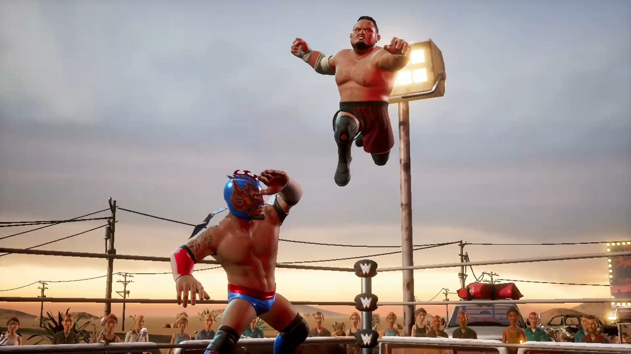 Illustration of WWE 2K BattleGrounds