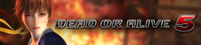 Dead or Alive 5 - Banner (World) - 420x95