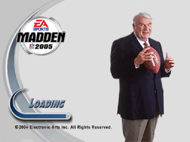 Madden NFL 2005 - Screenshot - Game Title (North America) - 640x480