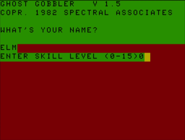 Ghost Gobbler - Screenshot - Game Title (North America) - 1124x848