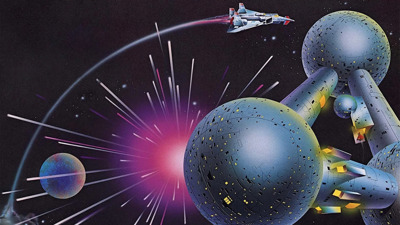 Gyruss - Fanart - Background (World) - 1600x900