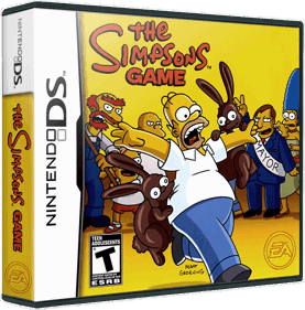 The Simpsons Game - Box - 3D (North America) - 867x878