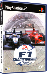 F1 Championship Season 2000 - Box - 3D (Europe) - 558x871