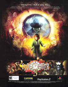 Clock Tower 3 - Advertisement Flyer - Front (United States) - 1729x2200