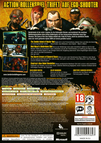 Borderlands: Game of the Year Edition - Box - Back (Europe) - 3027x4275