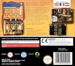 Magic Encyclopedia II: Moonlight - Box - Back (Europe) - 1260x1117