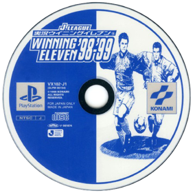 J.League Jikkyou Winning Eleven '98-'99 - Disc (Japan) - 500x499