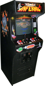 Inferno - Arcade - Cabinet (United States) - 1247x2362