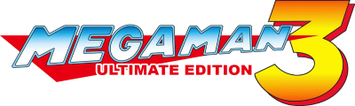 Mega Man 3: Ultimate Edition - Clear Logo (North America) - 400x120
