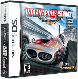 Indianapolis 500 Legends - Box - 3D (North America) - 868x881