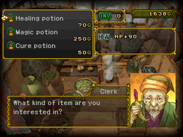 Saiyuki: Journey West - Screenshot - Gameplay (World) - 320x240