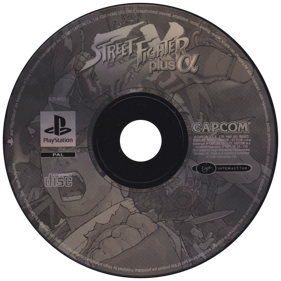 Street Fighter EX Plus Alpha - Disc (Europe) - 600x600