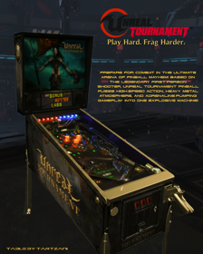 Unreal Tournament 99: Capture The Flag - Advertisement Flyer - Front (World) - 2400x3000