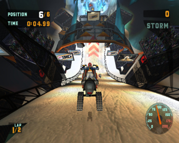 Sled Storm - Screenshot - Gameplay (World) - 639x512