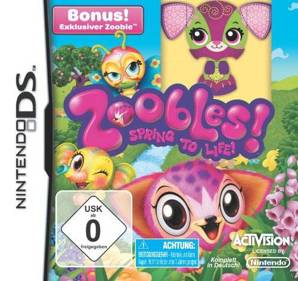Zoobles! Spring to Life! - Box - Front (Germany) - 500x471