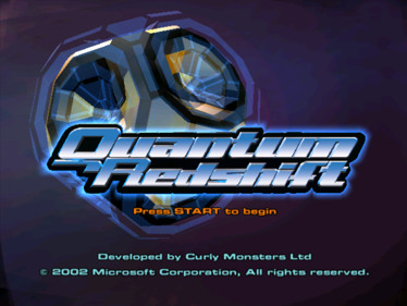 Quantum Redshift - Screenshot - Game Title (Europe) - 2227x1671