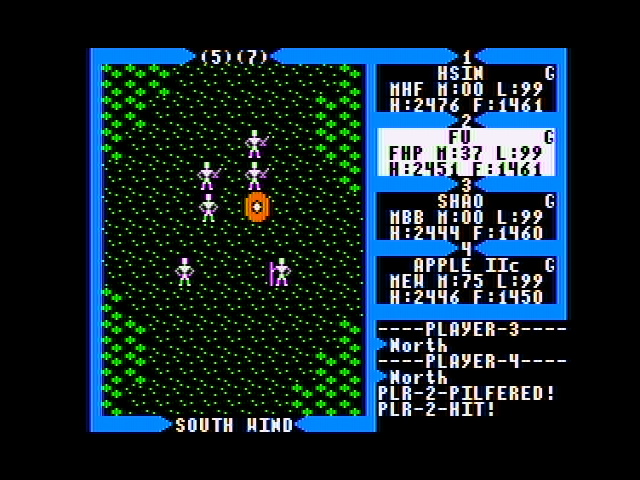 Illustration of Ultima III: Exodus Gold