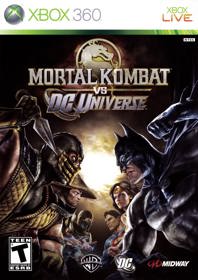Mortal Kombat vs. DC Universe - Box - Front (North America) - 1526x2156